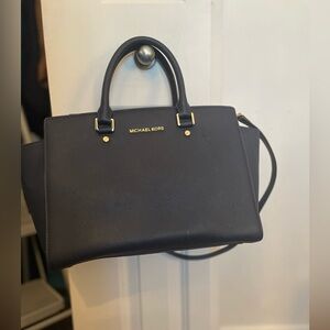 Michael Kors Black Satchel Bag